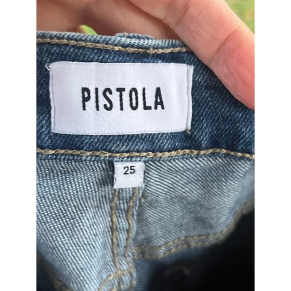 PISTOLA Cara High Waist Vintage Skinny Jeans Size 25 - Picture 8 of 10